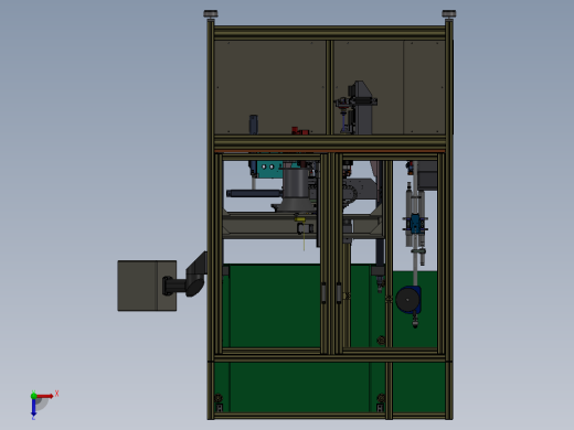 泵体组装拧螺丝机俯视缩略图