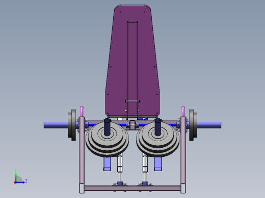 大腿肌肉的训练师左视缩略图