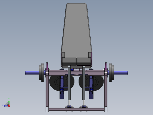 大腿肌肉的训练师右视缩略图