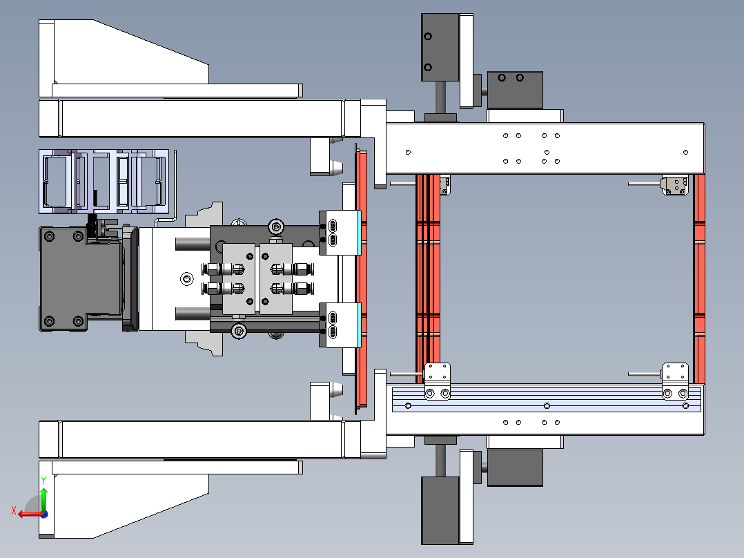 1.收放料盘机构A 切换盘仅需1s后视图