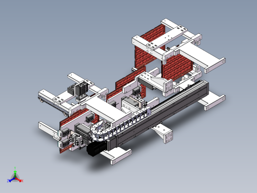 1.收放料盘机构A 切换盘仅需1s正等轴测缩略图
