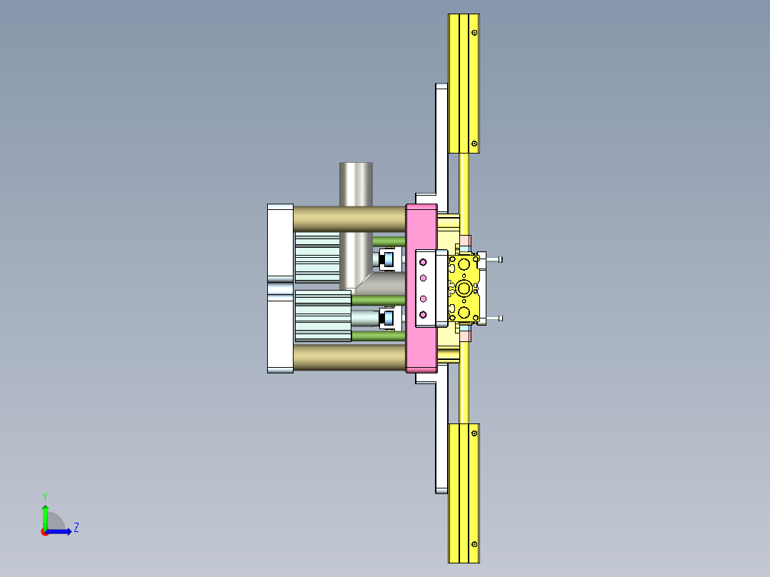 R4-笔记本CNC工装夹具三维模型CNC7-150922左视图