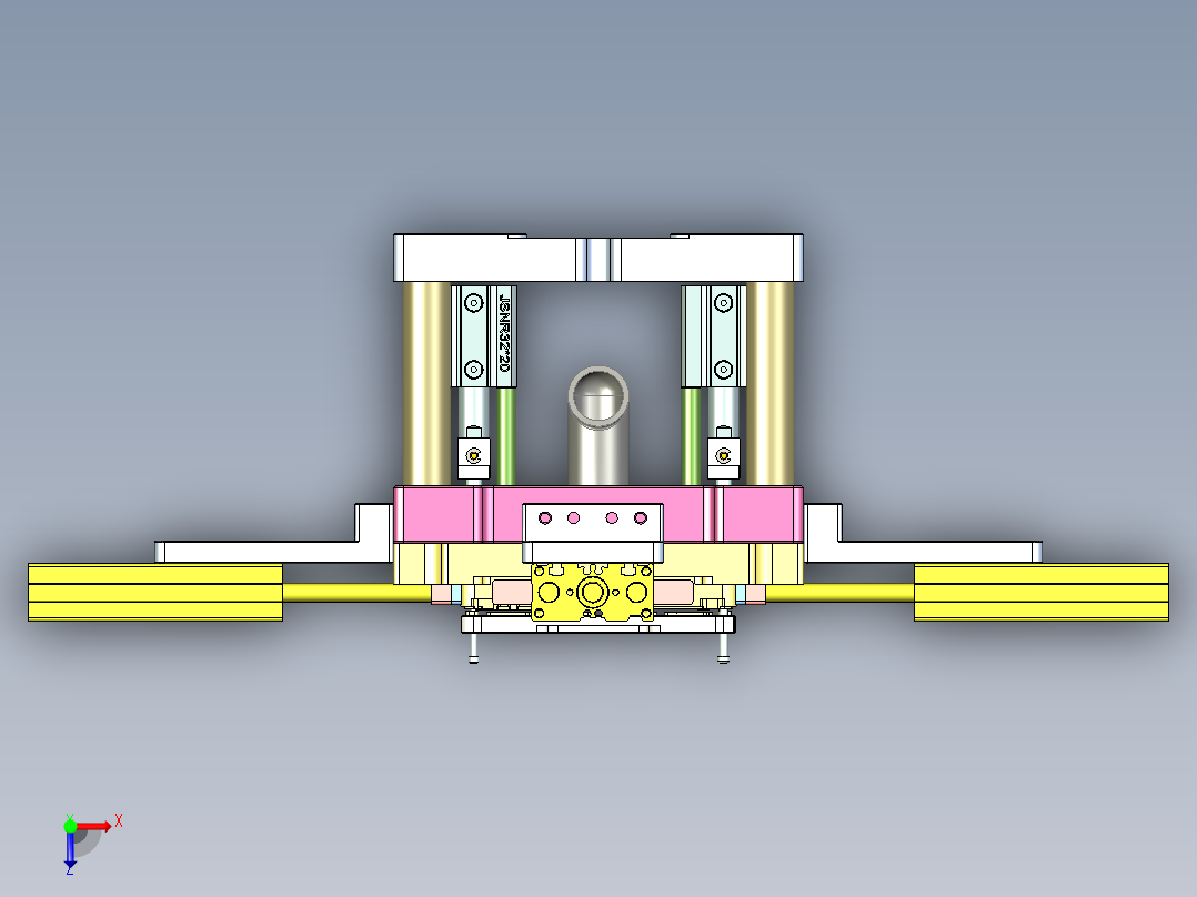 R4-笔记本CNC工装夹具三维模型CNC7-150922俯视图