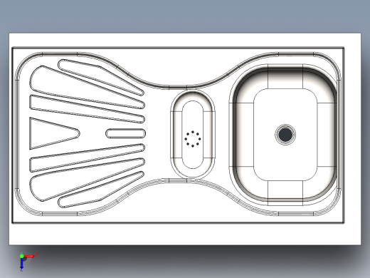 水槽、不锈钢水槽(109)俯视缩略图