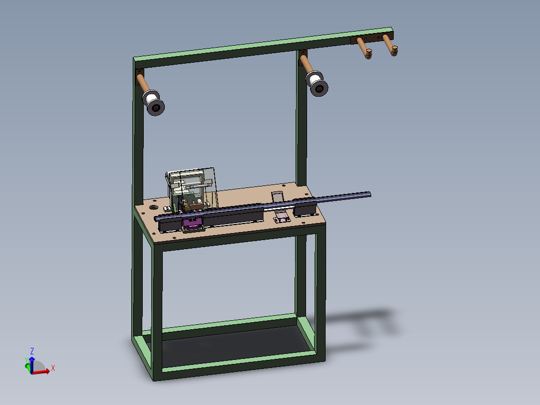 2TW FRI 自动开口工装（sw18可编辑+工程图）