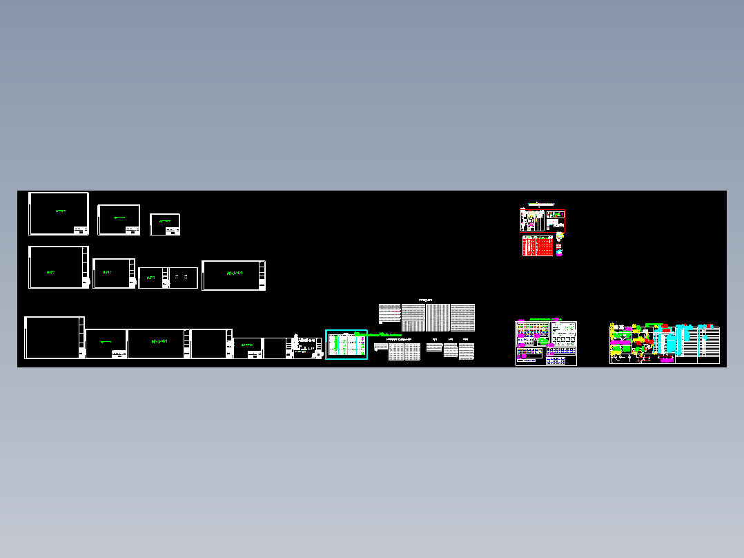CAD环境工程图块大全