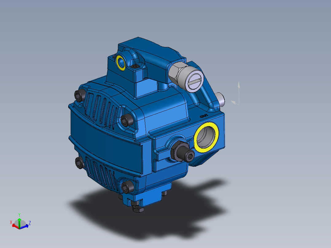 Continental Hydraulics-PVX-11or15B30-RF-P-1S01 (1)主视图