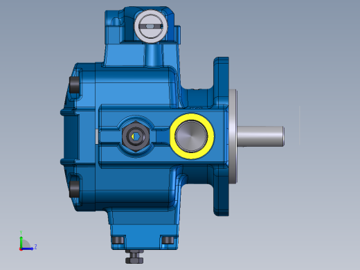 Continental Hydraulics-PVX-11or15B30-RF-P-1S01 (1)左视缩略图