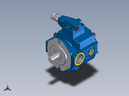 Continental Hydraulics-PVX-11or15B30-RF-P-1S01 (1)正等轴测缩略图