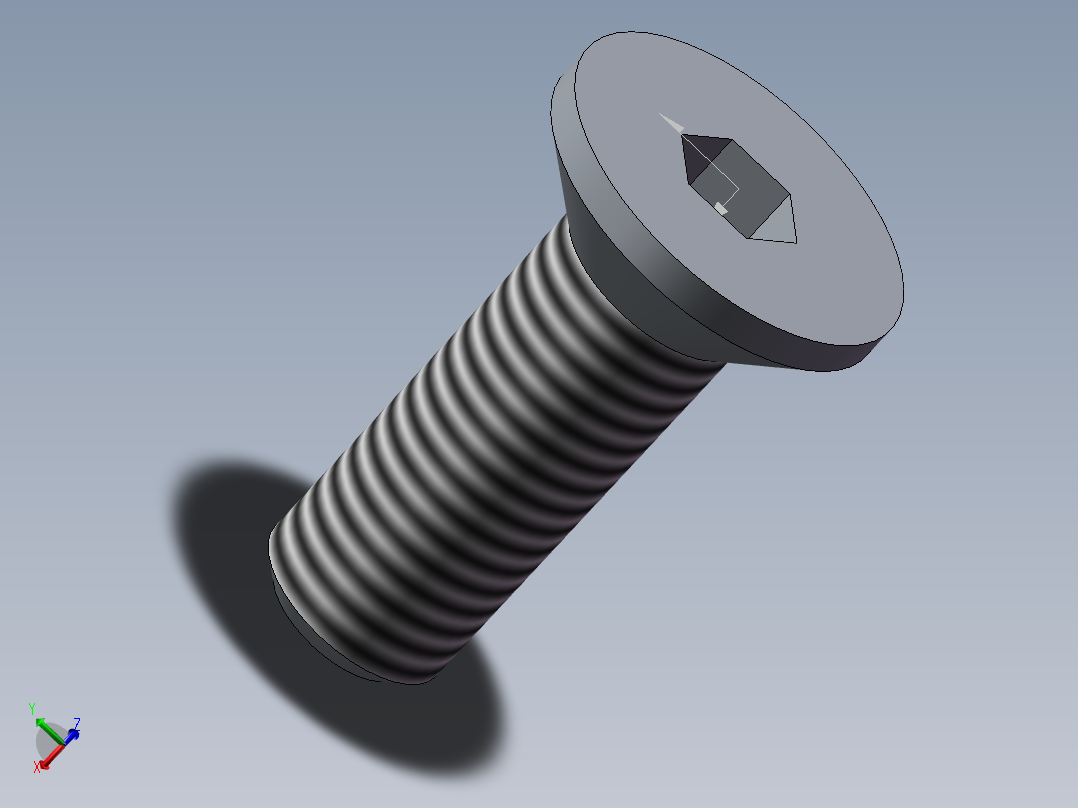 平头内六角螺丝 东明 全牙 M4-12 A2-70