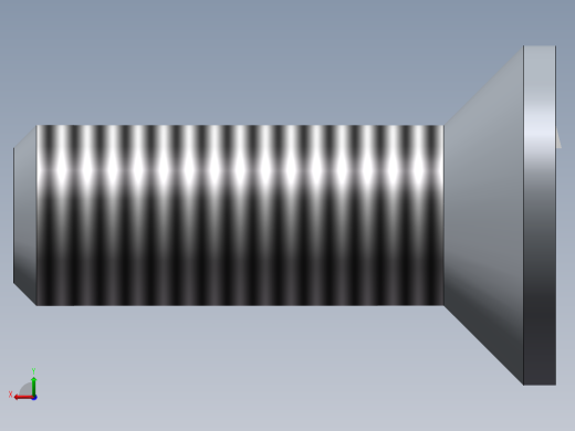 平头内六角螺丝 东明 全牙 M4-12 A2-70后视缩略图