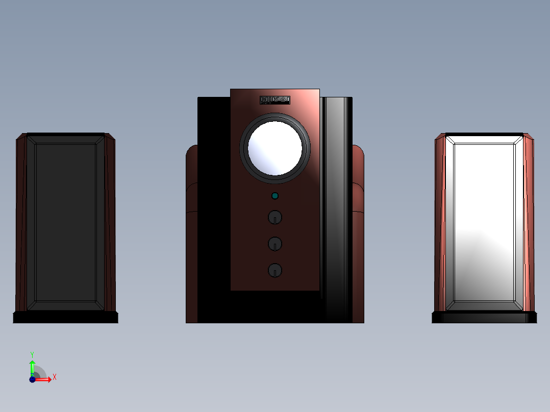 扬声器、喇叭(43)前视图