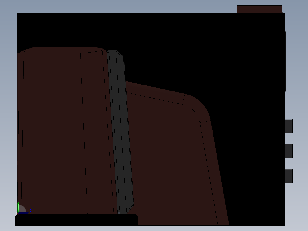 扬声器、喇叭(43)左视图