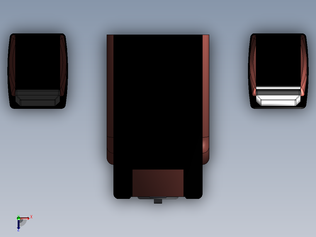 扬声器、喇叭(43)俯视图