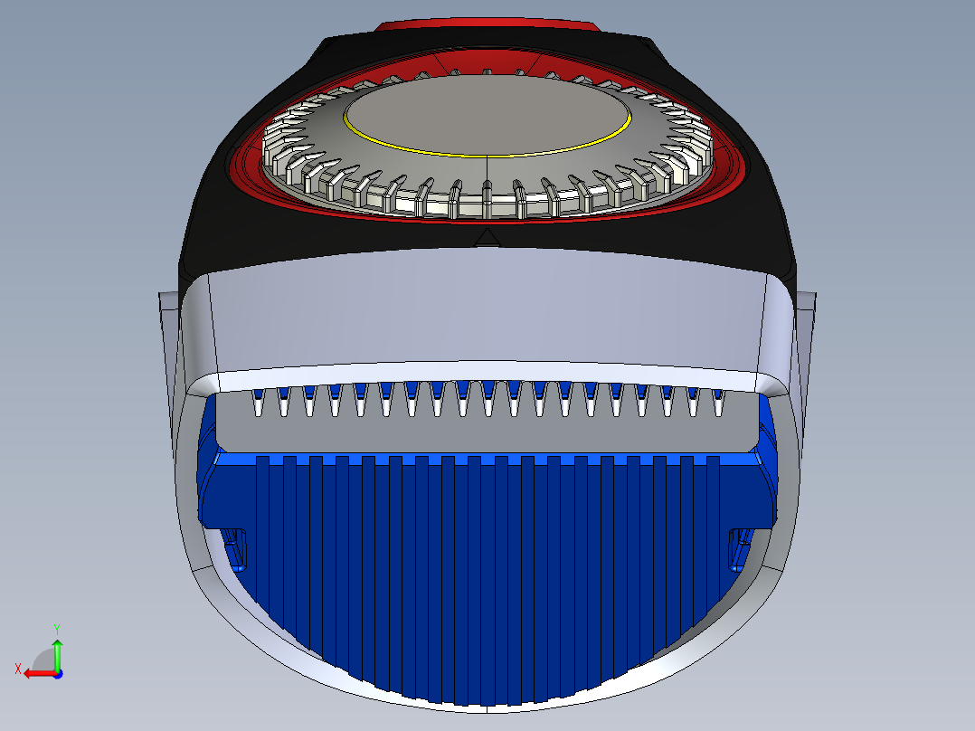 剃须刀、刮胡刀(20)后视图