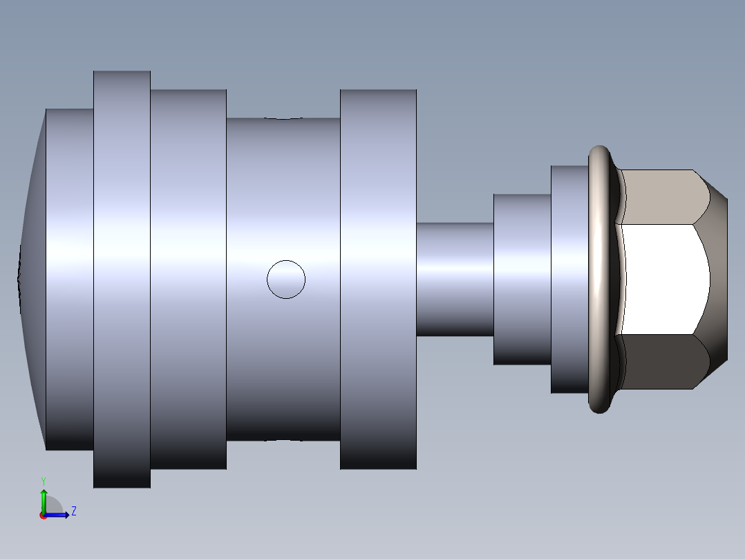 止回阀 DG4V左视图