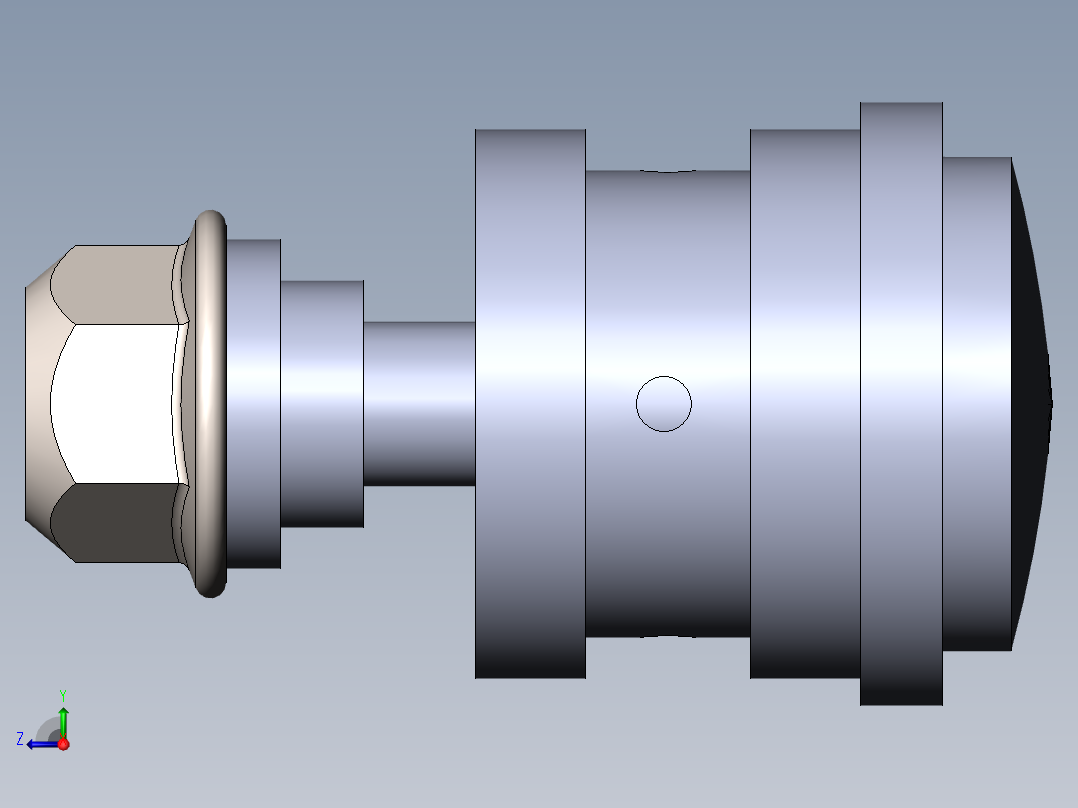 止回阀 DG4V右视图