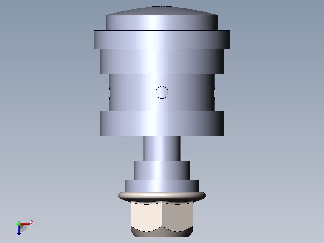 止回阀 DG4V俯视图
