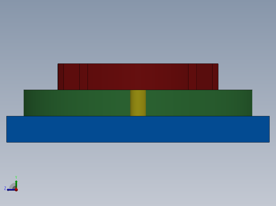 间歇机构右视图