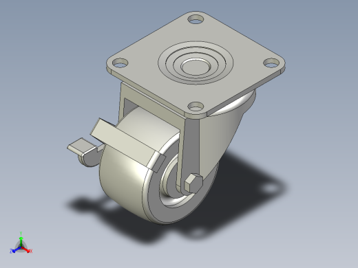 万向脚轮 中重载型