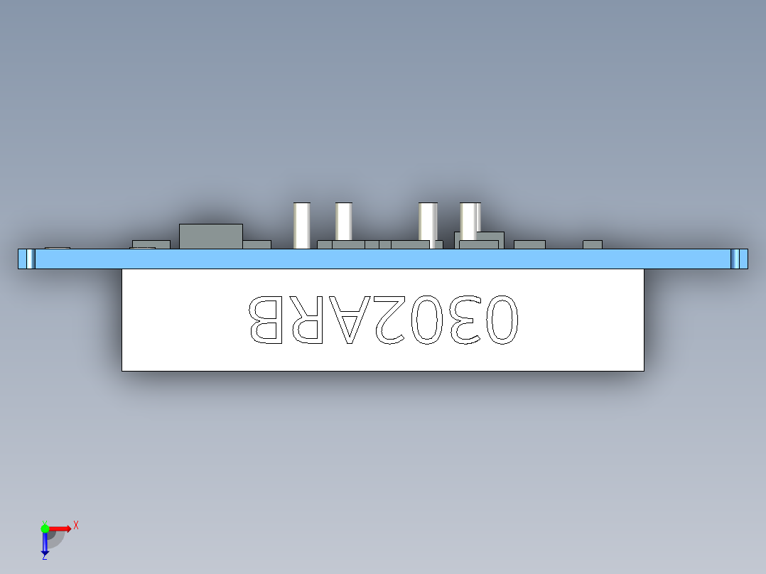 A0003922-电池指示器 0302ARB俯视图