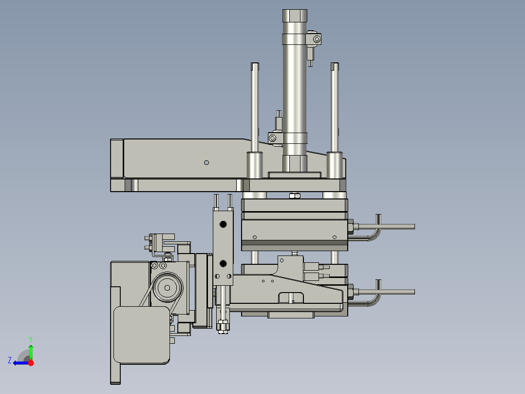 切角模组右视图
