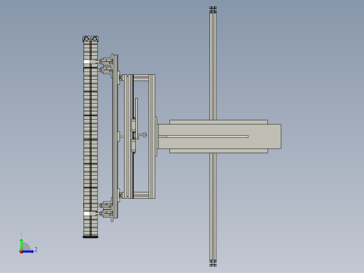 龙门架-横移边距手爪组件1--龙门-311-2023312-715左视缩略图