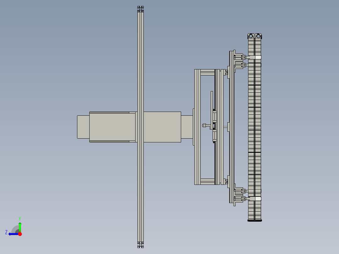龙门架-横移边距手爪组件1--龙门-311-2023312-715右视图