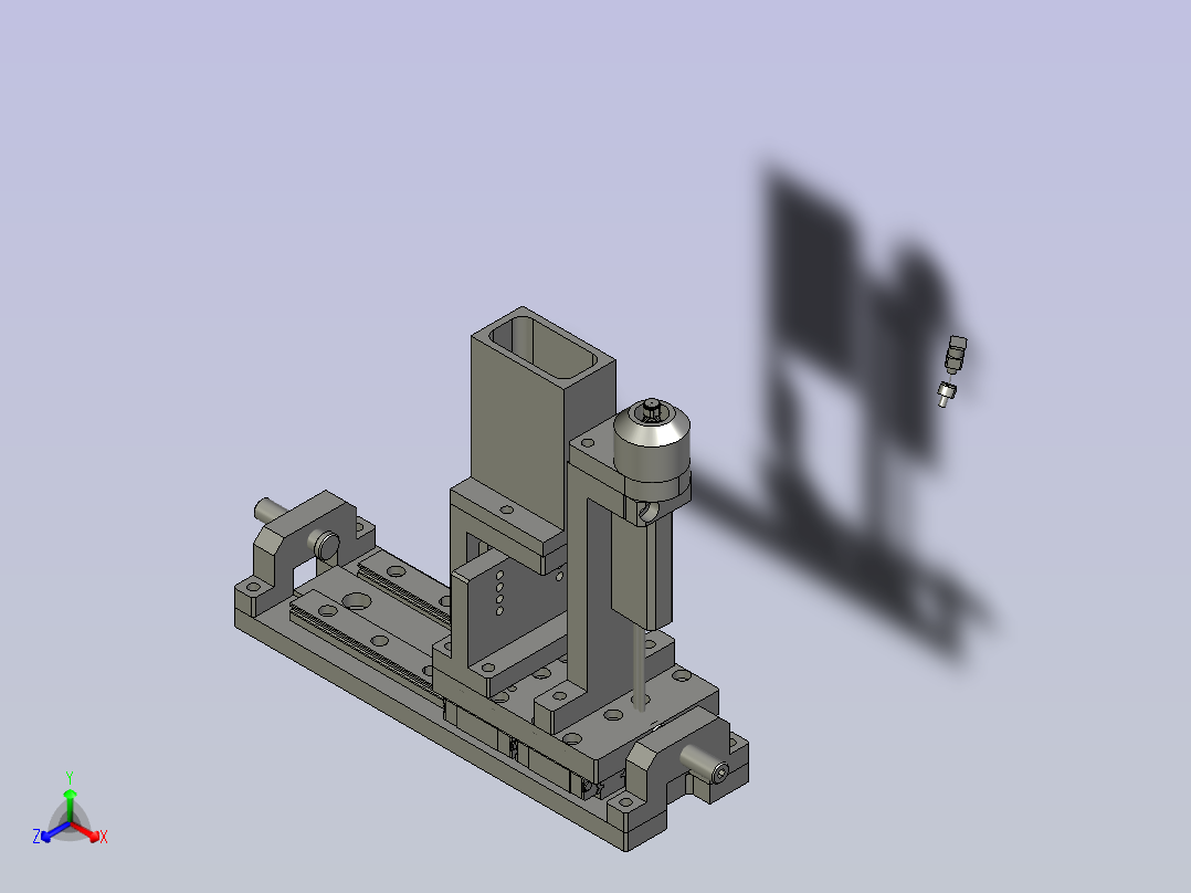 点胶校正模组-1主视图