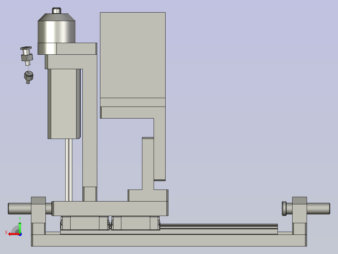 点胶校正模组-1后视图