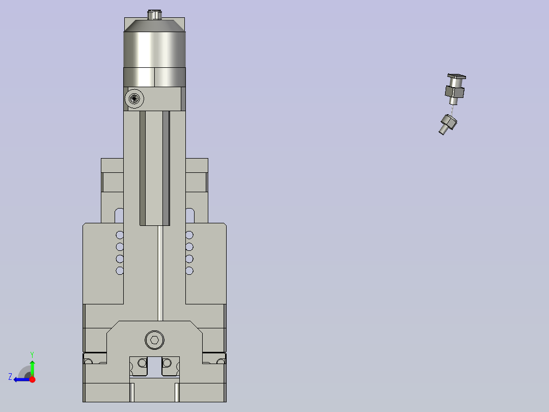 点胶校正模组-1右视图