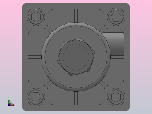 SUJ双轴复动行程可调型气缸SUJ40×350-30---CS1U前视缩略图