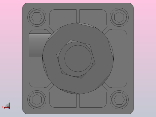 SUJ双轴复动行程可调型气缸SUJ40×350-30---CS1U后视缩略图