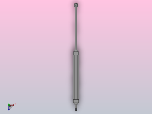 SUJ双轴复动行程可调型气缸SUJ40×350-30---CS1U俯视缩略图