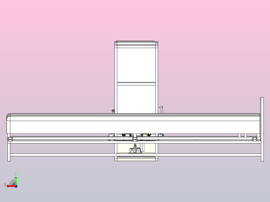 折叠座椅床后视图