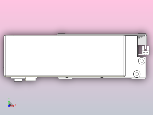 滚珠丝杠直线轴内置导轨TPA-GCR-170-2510C-L300-MR-M75-N3前视缩略图