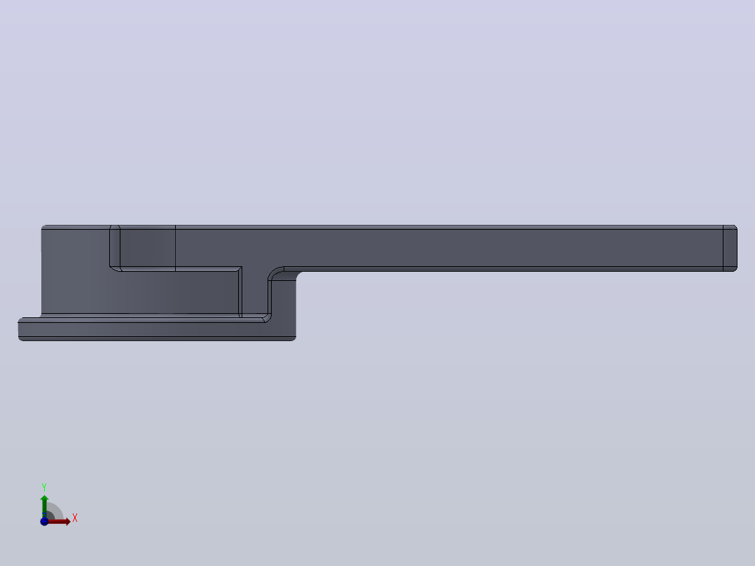 B2型手柄[B2]前视图
