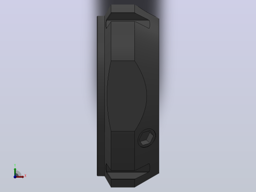 NFA斜角锁紧螺母[NFA M40×1.5]前视缩略图