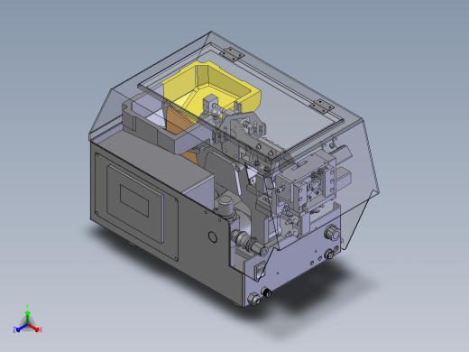 A2 螺丝供料机正等轴测缩略图