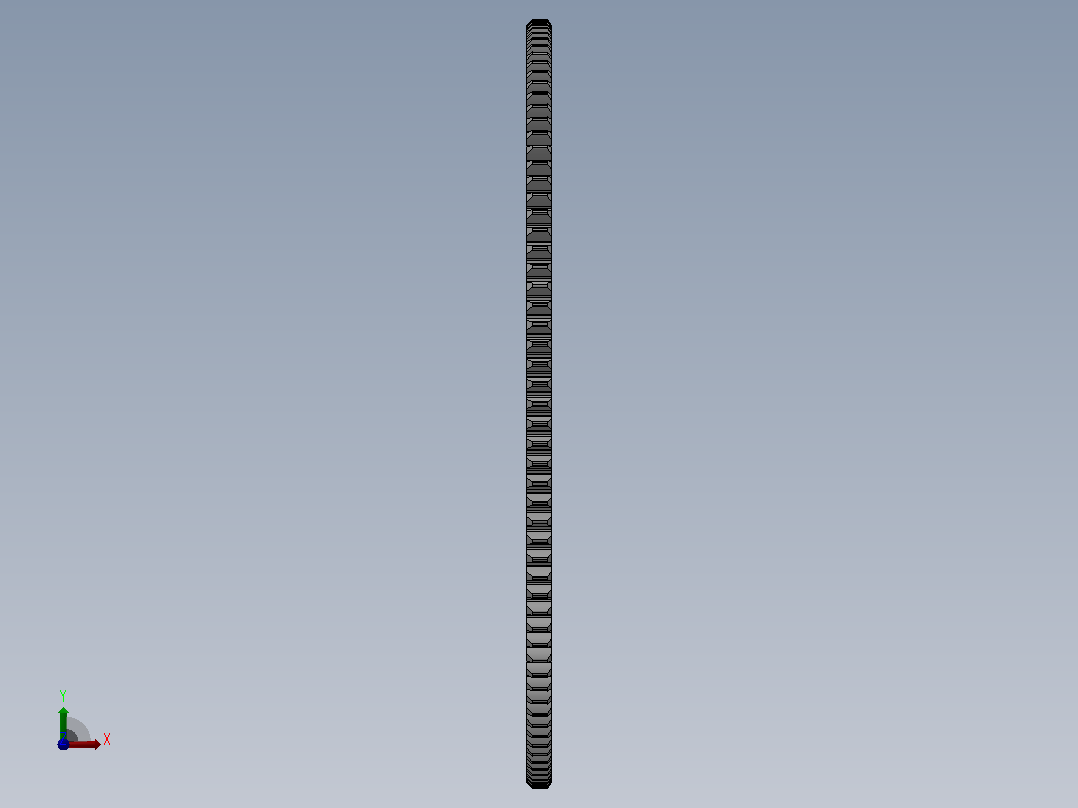 标准型模数0.5直齿轮压力角20°_GSAHC-0.5-120-2-dc5-A前视图