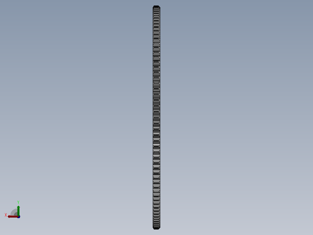 标准型模数0.5直齿轮压力角20°_GSAHC-0.5-120-2-dc5-A后视图