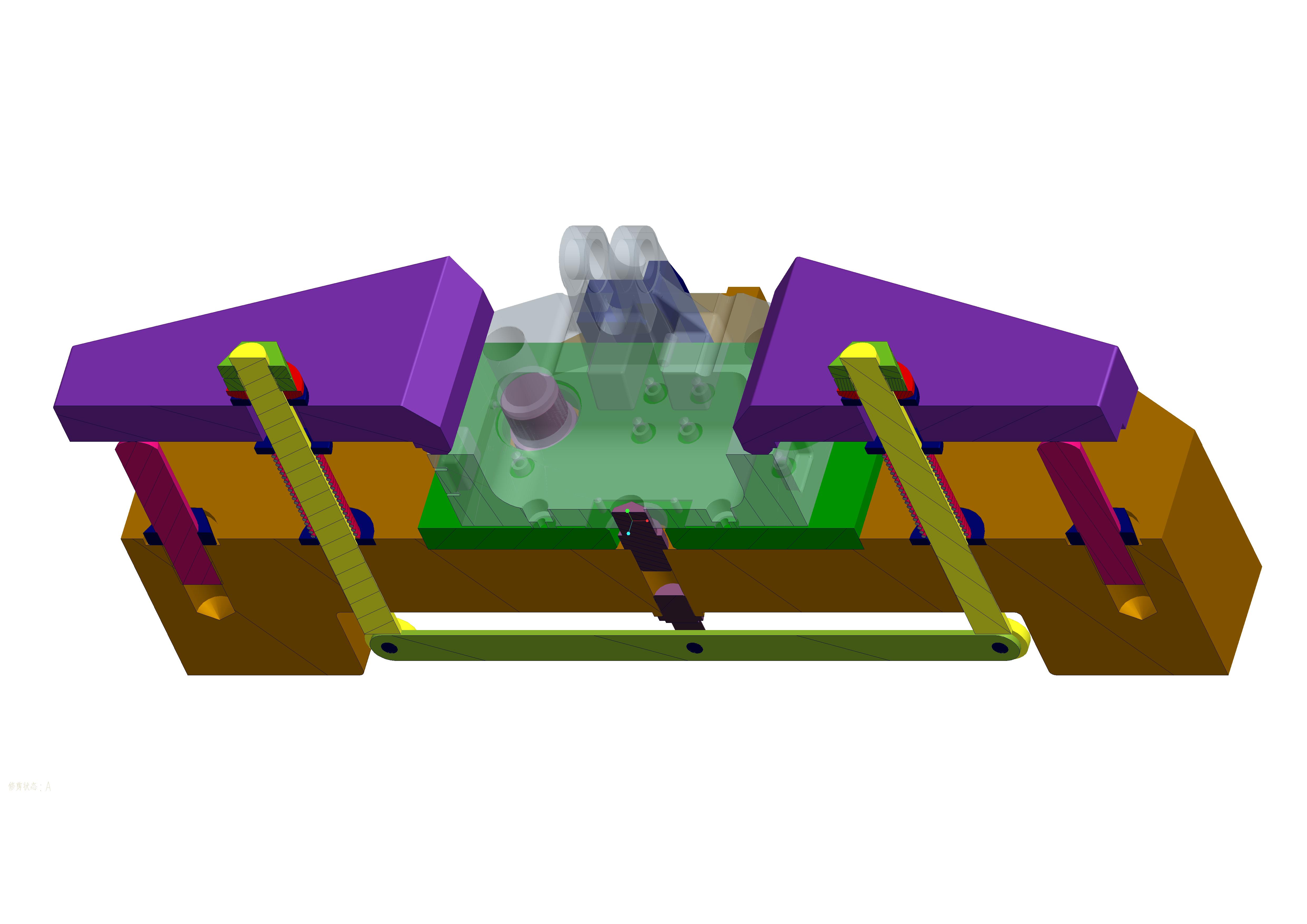 注塑机尾板机械加工工艺规程及夹具设计