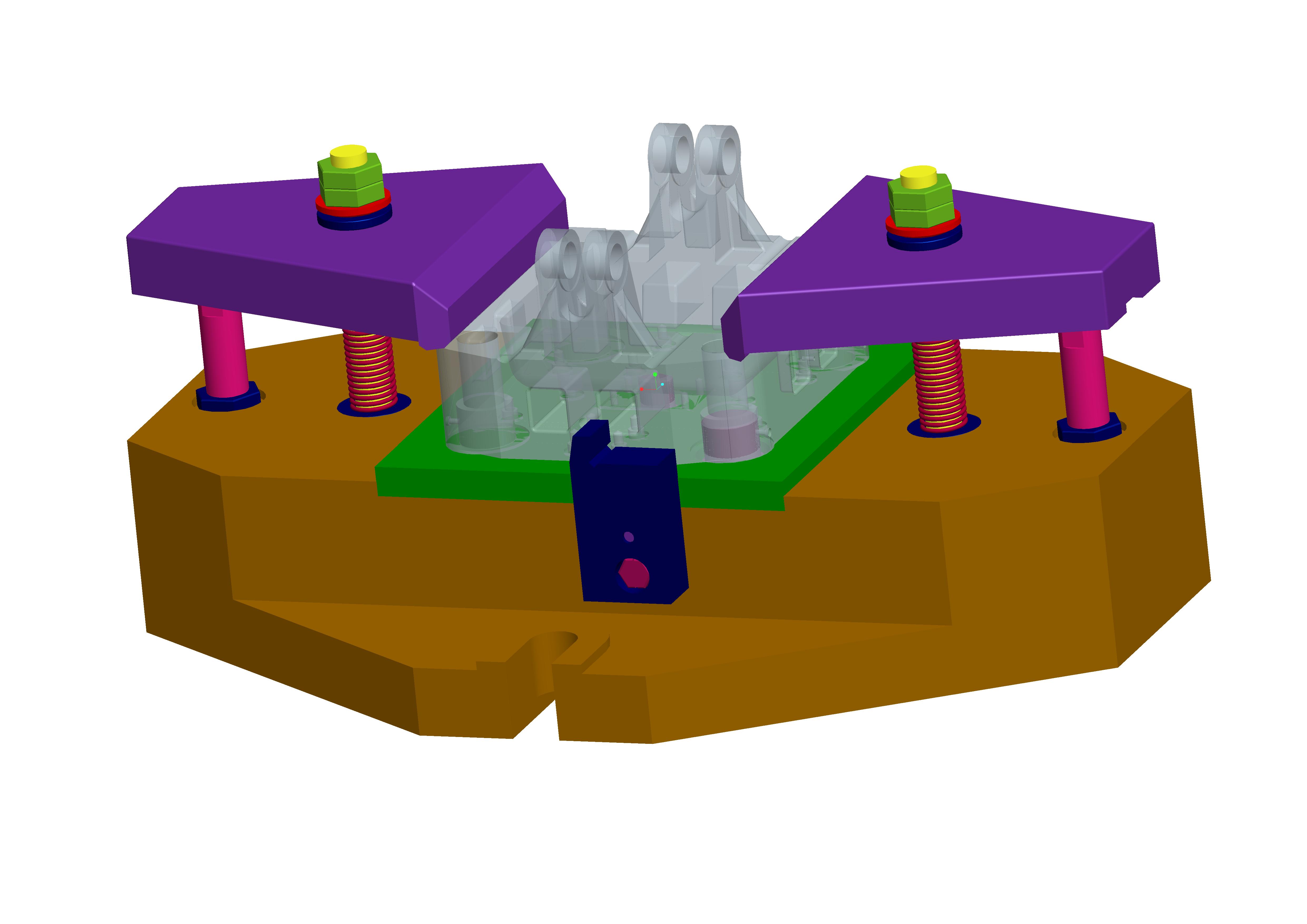 注塑机尾板机械加工工艺规程及夹具设计