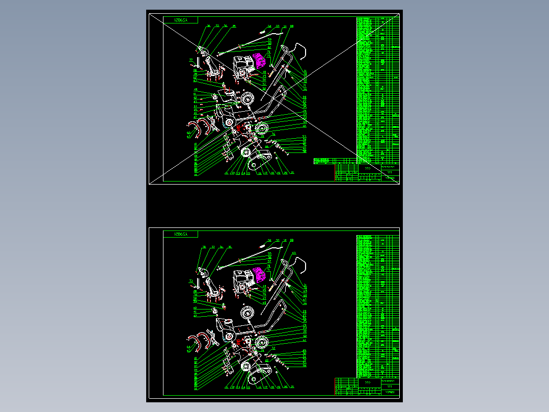 9218扫雪机（全套完整CAD图纸