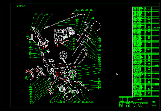 9218扫雪机（全套完整CAD图纸缩略图