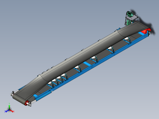 30度输送带设备