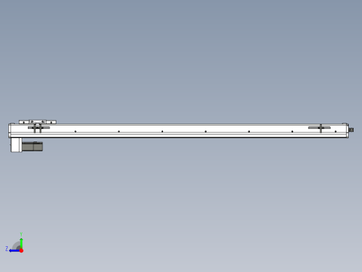 Toyo东佑达直线模组-ECH12-1300-BM-100W右视缩略图