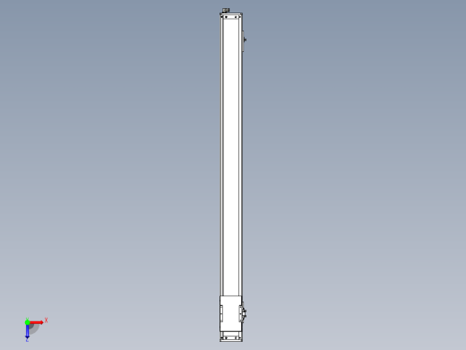 Toyo东佑达直线模组-ECH12-1300-BM-100W俯视缩略图