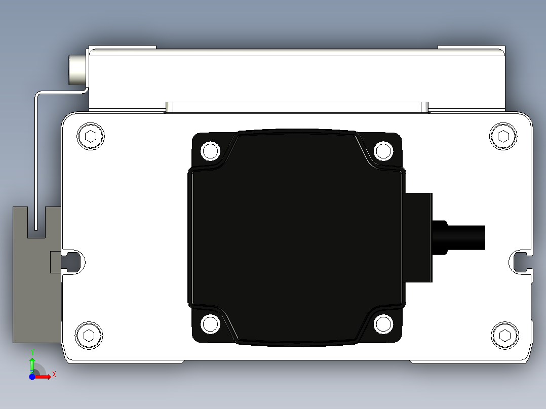 Toyo东佑达直线模组-ECH14-500-BC-200W-C4反前视图