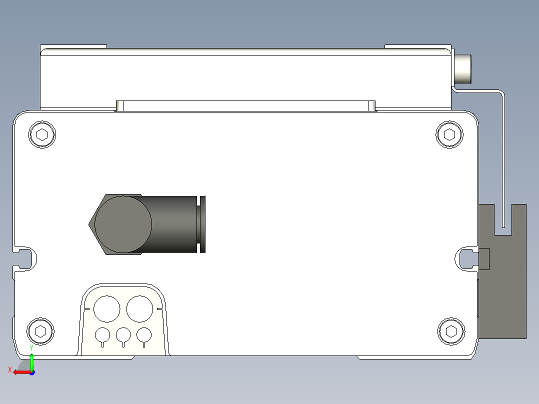 Toyo东佑达直线模组-ECH14-500-BC-200W-C4反后视图